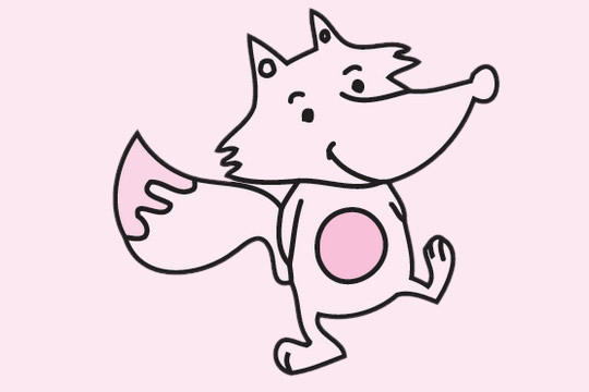 关于狐狸的简笔画