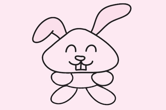 小兔子简笔画怎么画