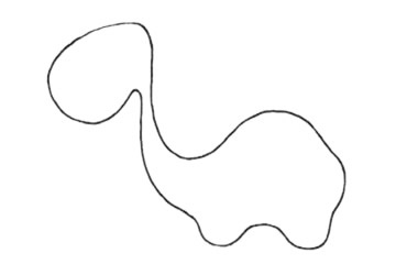 简单的骆驼简笔画步骤