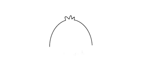 大眼睛可爱的小兔子简笔画