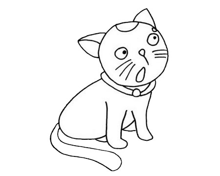 关于小猫咪的简单画法