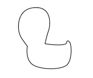 简单的小鸭子画法 简单的小鸭子画法