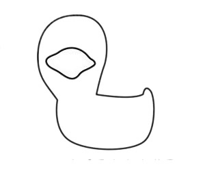 简单的小鸭子画法 简单的小鸭子画法
