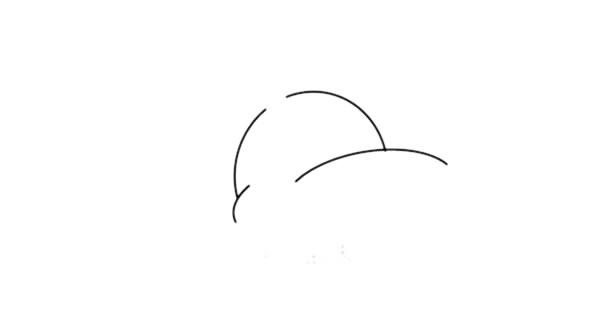 可爱的河马简笔画步骤 可爱的河马简笔画步骤