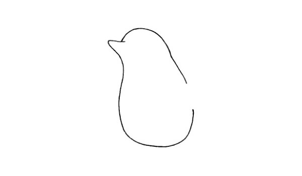 关于企鹅的简笔画教程 关于企鹅的简笔画教程