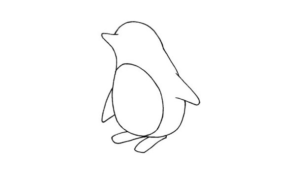 关于企鹅的简笔画教程 关于企鹅的简笔画教程