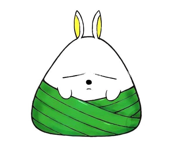 卡通动漫粽子简笔画大全