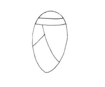 简单的蟋蟀儿童画