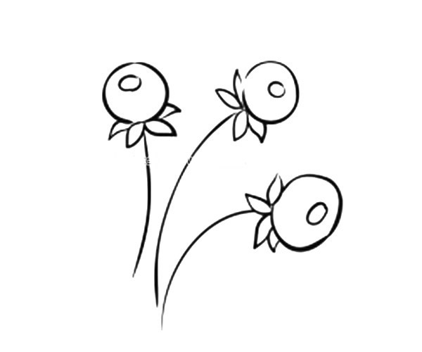 6款漂亮的小花简笔画