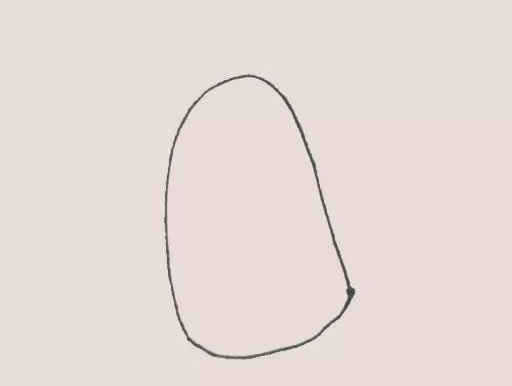 可爱的莲藕简笔画